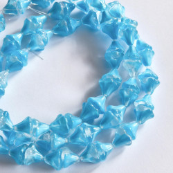 Crystal bells with blue...