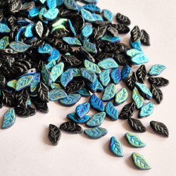 Black leaf with AB coating