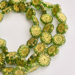 Light green flowers with...