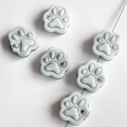 Paws 22 mm grey with black...