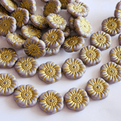 Light violet flowers with...