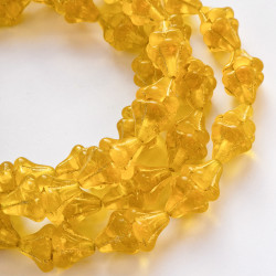Yellow bells with gold finish