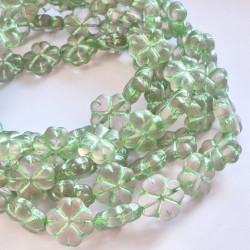 Very light pink clovers...