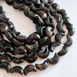 Black moons with copper...