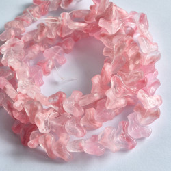 Crystal dove beads with...