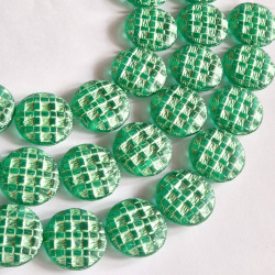 Transparent matte green...