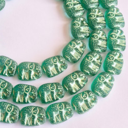 Elephant 19x14 mm green...