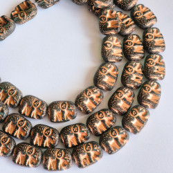 Elephant 19x14 mm dark...