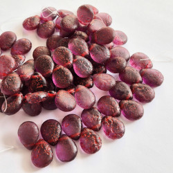 Etched purple drops with...